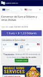 Mobile Screenshot of cambio-euro.es